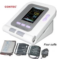 CONTEC FDA Approved Fully Automatic Upper Arm Blood Pressure Monitor 3 Mode 4 Cuffs Electronic Sphygmomanometer