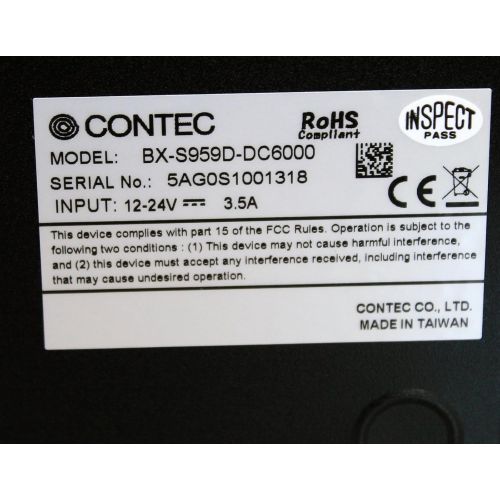  CONTEC DTx Industrial fanless Metal Box PC BX-S959D-DC6000 1.86GHz 2GB RAM Thin Client