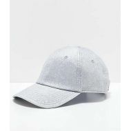 CONVERSE Converse x Miley Cyrus Silver Glitter Strapback Hat