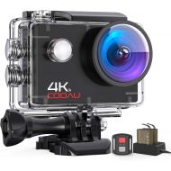 [아마존 핫딜] [아마존핫딜]COOAU 4K 16MP Underwater Action Camera with Wi-Fi 2-Channel Charger Remote Control EIS Stabilization 40M Waterproof Sport Camera Time Lapse