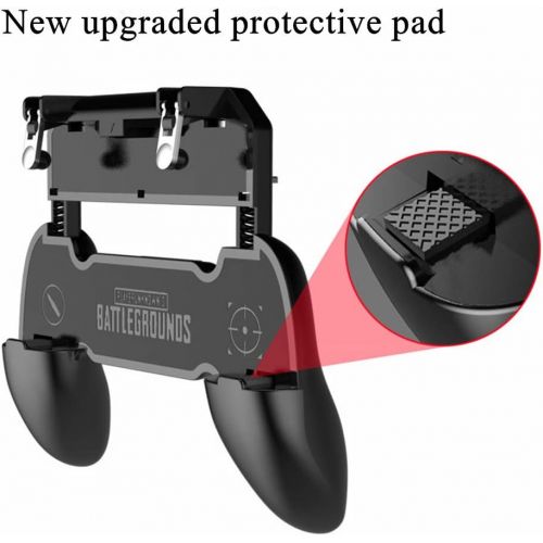  COOBILE Mobile Game Controller for PUBG Mobile Controller L1R1 Mobile Game Trigger Joystick Gamepad for 4-6.5 iOS & Android Phone(W10 Update)