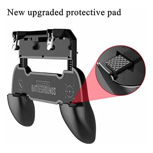  [아마존베스트]COOBILE Mobile Game Controller for PUBG Mobile Controller L1R1 Mobile Game Trigger Joystick Gamepad for 4-6.5 iOS & Android Phone(W10 Update)