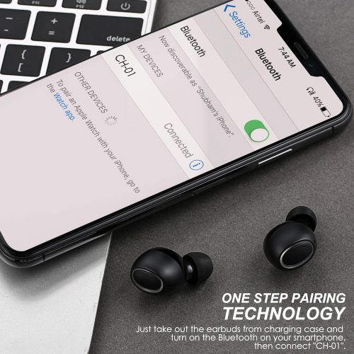  [아마존 핫딜]  [아마존핫딜]COOCHEER Bluetooth 5.0 Wireless earbuds, TWS Wireless Earphones 105H Playtime with 3000mAh Charging Case[As Powerbank], Stereo Auto Pairing in-Earphones Noise Cancelling, 49ft Connection Wi