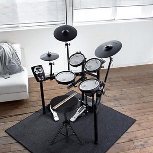  [아마존베스트]Coocheer Universal Drum Throne Stool Upgraded,Padded Drum Seat Rotatable drumming Stools for Kids and Adult
