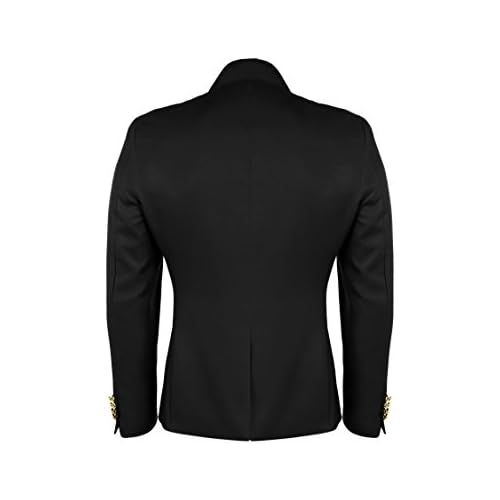  할로윈 용품COOFANDY Mens Casual Double-Breasted Jacket Slim Fit Blazer