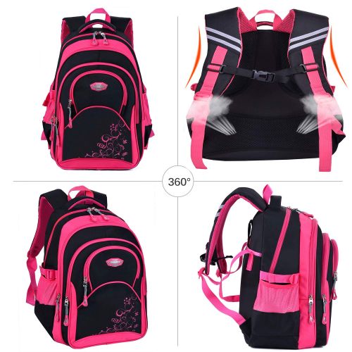  Backpack for Girls, COOFIT School Backpack for Girls School Bag for Girls Bookbags for Student Cute Backpack