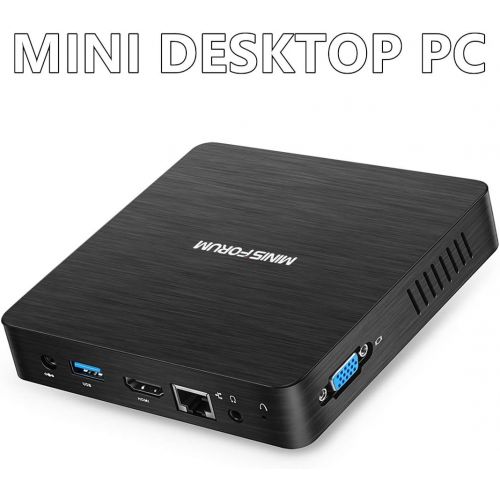  [아마존 핫딜] [아마존핫딜]COOFUN Z83-F Mini PC, Intel Atom x5-Z8350 Processor 4GB/64GB 1000Mbps LAN 2.4/5.8G Dual Band WiFi BT 4.0 with HDMI and VGA Ports, Fanless Computer