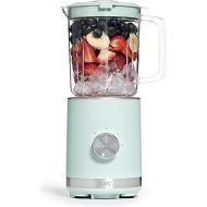 COOK WITH COLOR 300 Watt Blender: Powerful 2-Speed Control with Pulse, 4-Tip Stainless Steel Blades, 25oz (750ml) Jar, and Skid-Resistant Feet, Sage