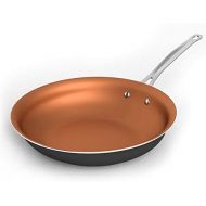 [아마존베스트]Cooksmark 10 Inch Nonstick Copper Frying Pan Induction Compatible Cooking Pan, Nonstick Skillet with Stainless Steel Handle, Saute Pan Dishwasher Safe Oven Safe