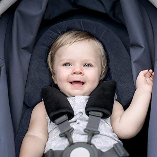  COOLBEBE Upgraded 3-in-1 Baby Head Neck Body Support Pillow for Newborn Infant Toddler - Extra Soft Car Seat Insert Cushion Pad, Perfect for Carseats, Strollers, Swing