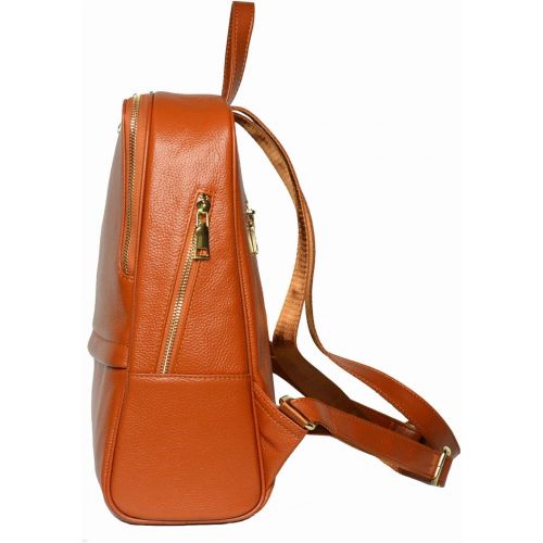  [아마존 핫딜] COOLCY Coolcy Hot Style Women Real Genuine Leather Backpack Fashion Bag (Dark Brown)