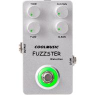 Coolmusic C-FC1 Fuzz Distortion Guitar Effect Pedal True Bypass