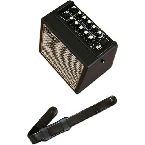  [아마존베스트]Coolmusic 30W Acoustic Electric Guitar Amplifier BT Portable Guitar Amplifier Speaker with Microphone Input Bass Volume Support Height Control Reverb Effect