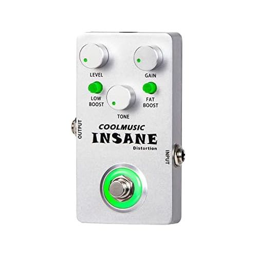  [아마존베스트]Coolmusic C-DI01 Insane Distortion Guitar Pedal Bass Pedal