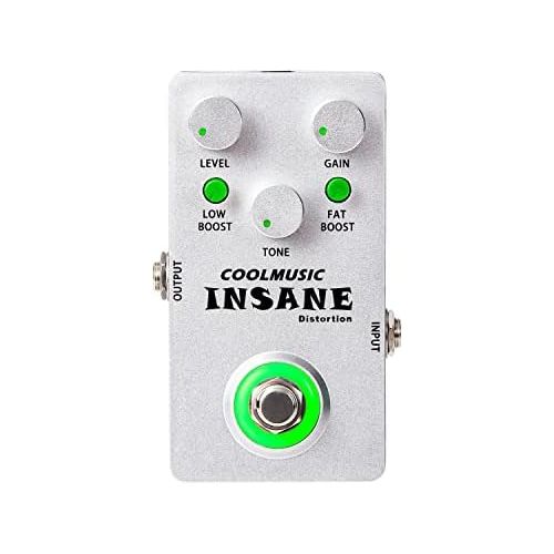  [아마존베스트]Coolmusic C-DI01 Insane Distortion Guitar Pedal Bass Pedal