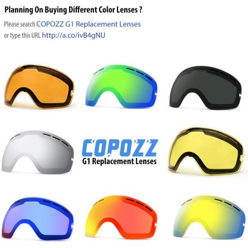  COPOZZ G1 Ski Goggles Replacement Lenses