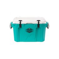 CORDOVA 35 Small Cooler - Hard Sided Rotomolded Ice Chest with 28 Quart Capacity & Built In Bottle Opener - Made in the USA