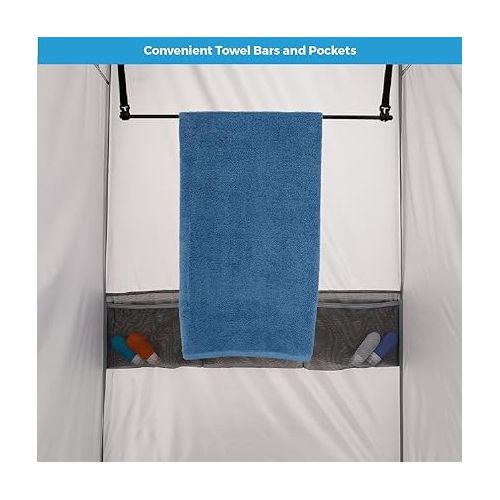  CORE Instant Camping Utility Shower Tent with Changing Privacy Room