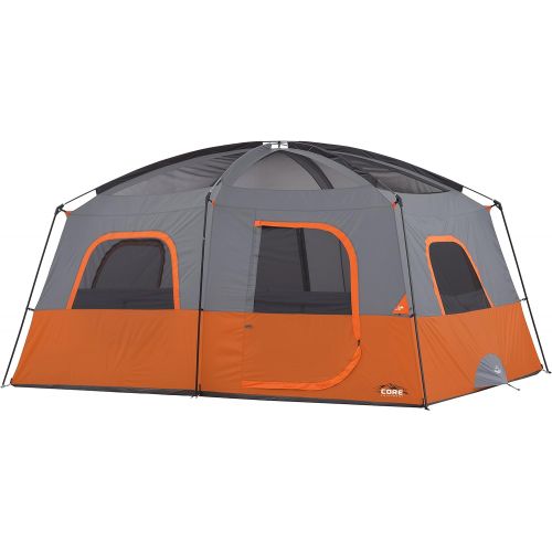  CORE 10 Person Straight Wall Cabin Tent