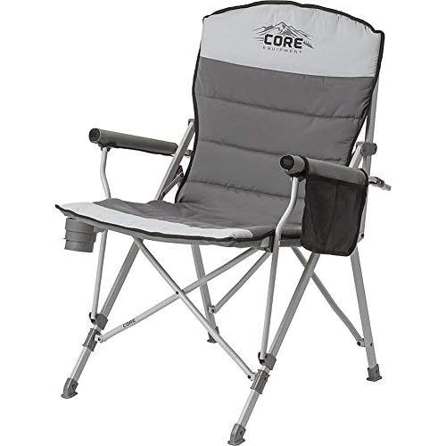  CORE Equipment Folding Padded Hard Arm Chair