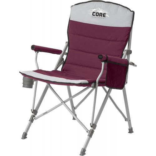  CORE Equipment Folding Padded Hard Arm Chair