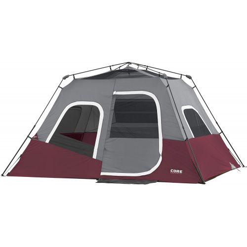  CORE 6 Person Instant Cabin Tent with Wall Organizer