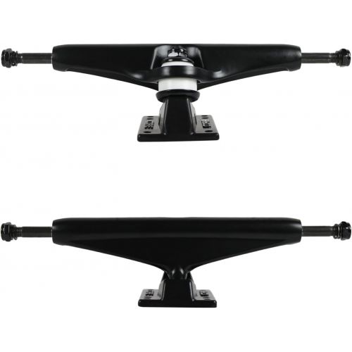  CORE Longboard Skateboard Trucks Combo Set 76mm Bigfoot Cruisers Wheels with Black Trucks, Bearings, and Hardware Package (76mm Green Wheels, 6.0 (8.63) Black Trucks)