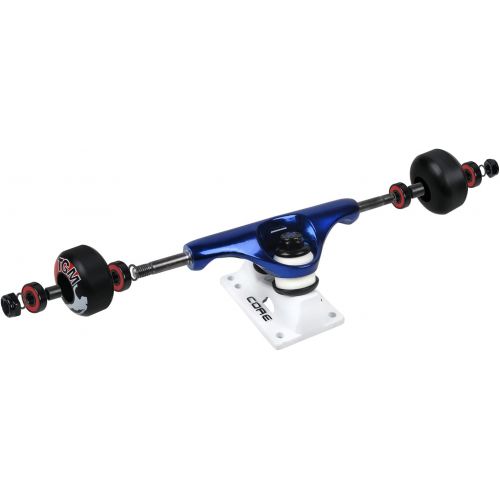  Core Skateboard Package 5.0 Metallic Blue/White Trucks 52mm Black Wheels