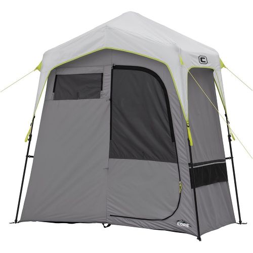  Core Instant Camping Utility Shower Tent with Changing Privacy Room