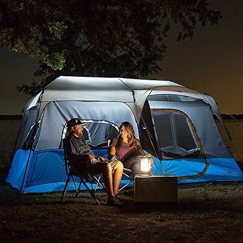  Core 6 Person / 9 Person / 10 Person / 12 Person Lighted Instant Cabin Tents