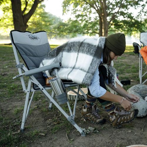  [아마존베스트]CORE Equipment Folding Padded Hard Arm Chair