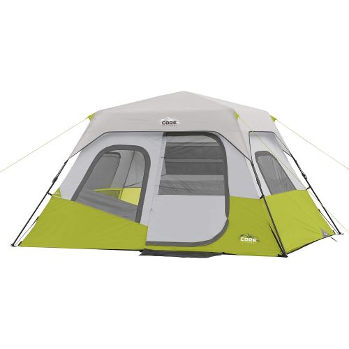  CORE 6 Person Instant Cabin Tent with Wall Organizer