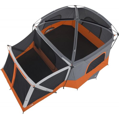  Core 11 Person Family Cabin Tent with Screen Room