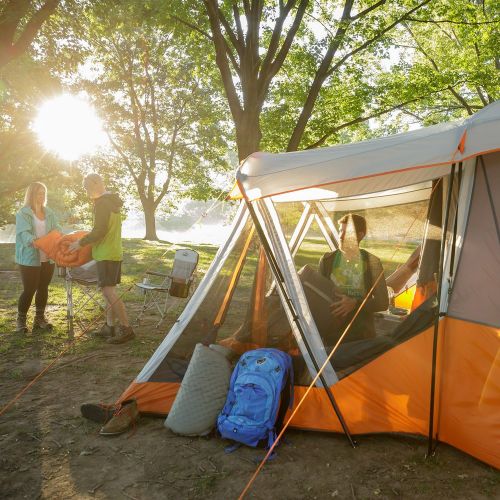  Core 11 Person Family Cabin Tent with Screen Room