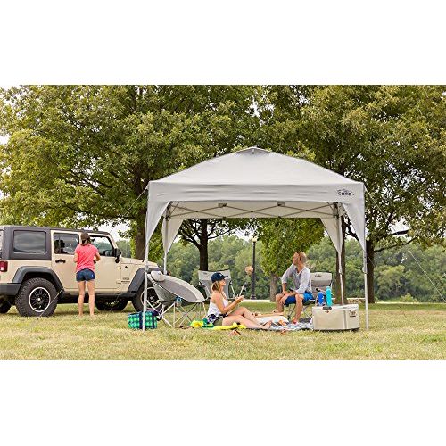  CORE 10 x 10 Instant Shelter Pop-Up Canopy Tent with Wheeled Carry Bag