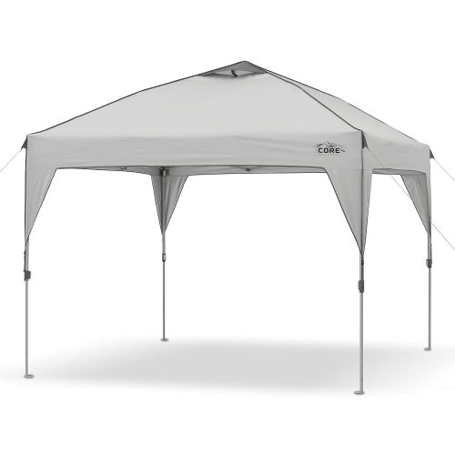  CORE 10 x 10 Instant Shelter Pop-Up Canopy Tent with Wheeled Carry Bag