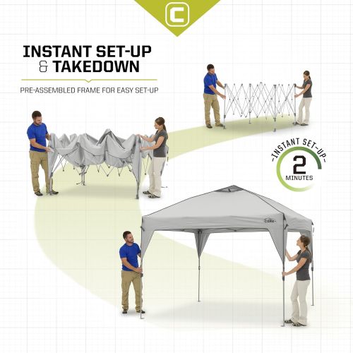  CORE 10 x 10 Instant Shelter Pop-Up Canopy Tent with Wheeled Carry Bag