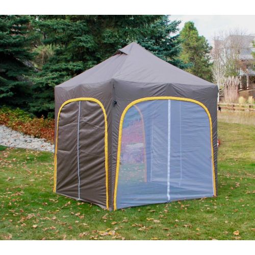  CORE Undercover UC Apex Camping Tent, Size 170 SQF, Orange/Tan