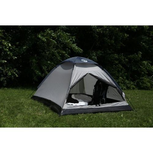  CORE Tahoe Gear Willow 2 Person 3 Season Family Dome Waterproof Camping Tent (2 Pack)