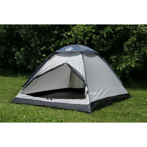  CORE Tahoe Gear Willow 2 Person 3 Season Family Dome Waterproof Camping Tent (2 Pack)