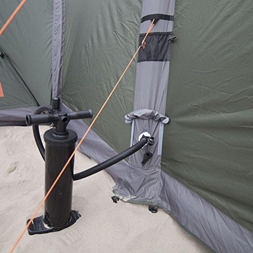  CORE Crua Core Dome Tent Base: Waterproof Hiking Camping Durable, Breathable Insulated Expedition Setup, Tent capacity with Airframe, Green