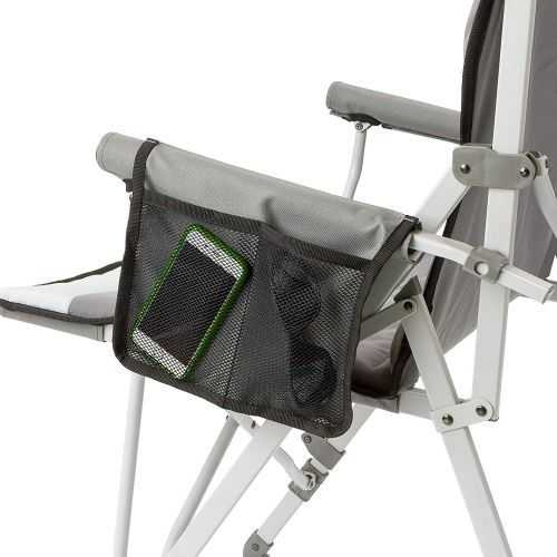  CORE Equipment CORE 40021 Equipment Folding Padded Hard Arm Chair with Carry Bag, Gray (Limited Edition)