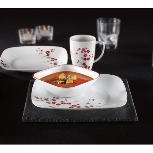  CORELLE Dinner Set, Rot