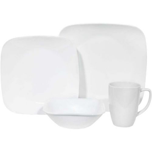  CORELLE Dinner Set, Weiss