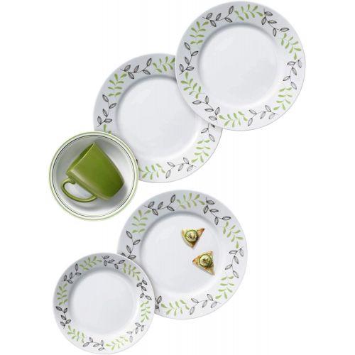  CORELLE Dinner Set, Gruen