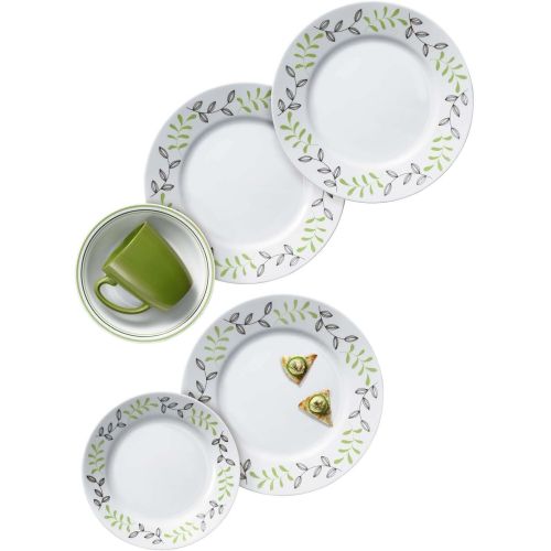  CORELLE Dinner Set, Gruen