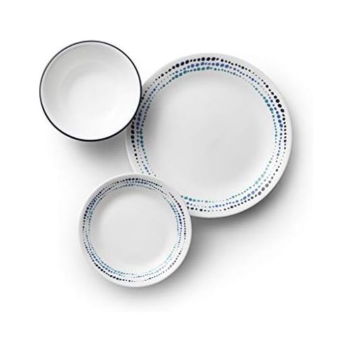  CORELLE Corelle Geschirrset Ocean Blues 18-Piece Ocean Blues