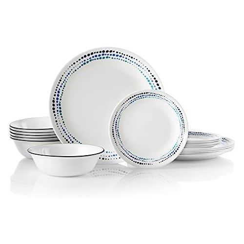  CORELLE Corelle Geschirrset Ocean Blues 18-Piece Ocean Blues