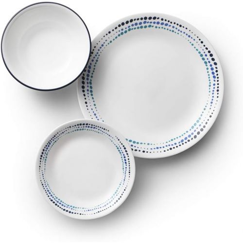  CORELLE Corelle Geschirrset Ocean Blues 18-Piece Ocean Blues