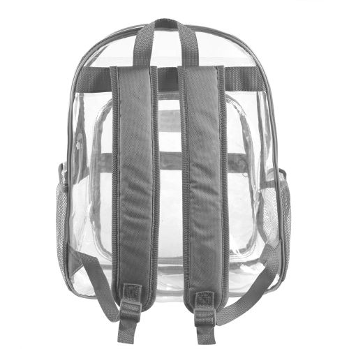  CORJENT Strong-Heavy Duty Clear School Backpack, Reinforced Padded Straps & “Bonus LED Flashlight”